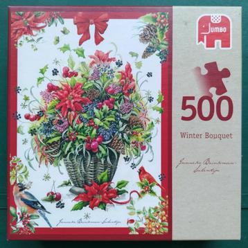 puzzel Winter Bouquet, Janneke Brinkman Salentijn, 500 st. beschikbaar voor biedingen