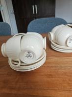 Wedgwood Edme kop en schotel 4 stuks, Ophalen of Verzenden, Zo goed als nieuw, Wedgwood, Kop(pen) en/of Schotel(s)