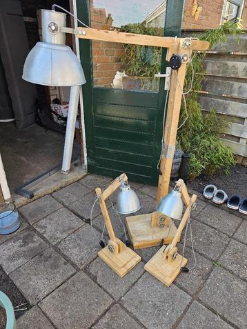 2 Tafellampen & 1 Vloerlamp - ZGAN beschikbaar voor biedingen