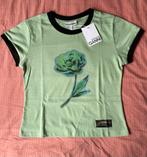 Ganni T-shirt Mintgroen - Nieuw!, Maat 38/40 (M), Nieuw, Ophalen of Verzenden, Korte mouw