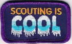 scouting SCOUTING IS COOL, Nieuw, Ophalen of Verzenden, Embleem, Speld of Insigne