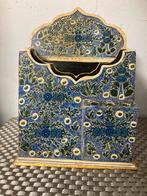 Pakistaanse brievenstandaard met goud accenten, Ophalen of Verzenden, Gebruikt