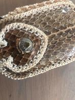 Bruidstasje vintage  ( leer ) bijzonder, Verzenden, Zo goed als nieuw, Overige kleuren, Overige typen