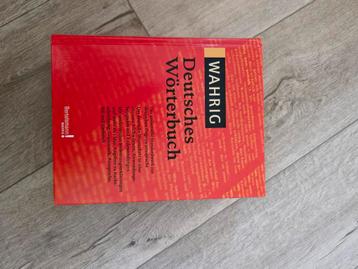Wahrig Deutsches Wörterbuch beschikbaar voor biedingen