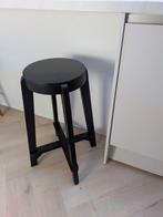 2x Woood Inca barkruk zwart, Ophalen, Zo goed als nieuw, Hout