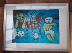 Herman Brood zeefdruk in lijst met echtheids certificaat, Antiek en Kunst, Kunst | Litho's en Zeefdrukken, Ophalen