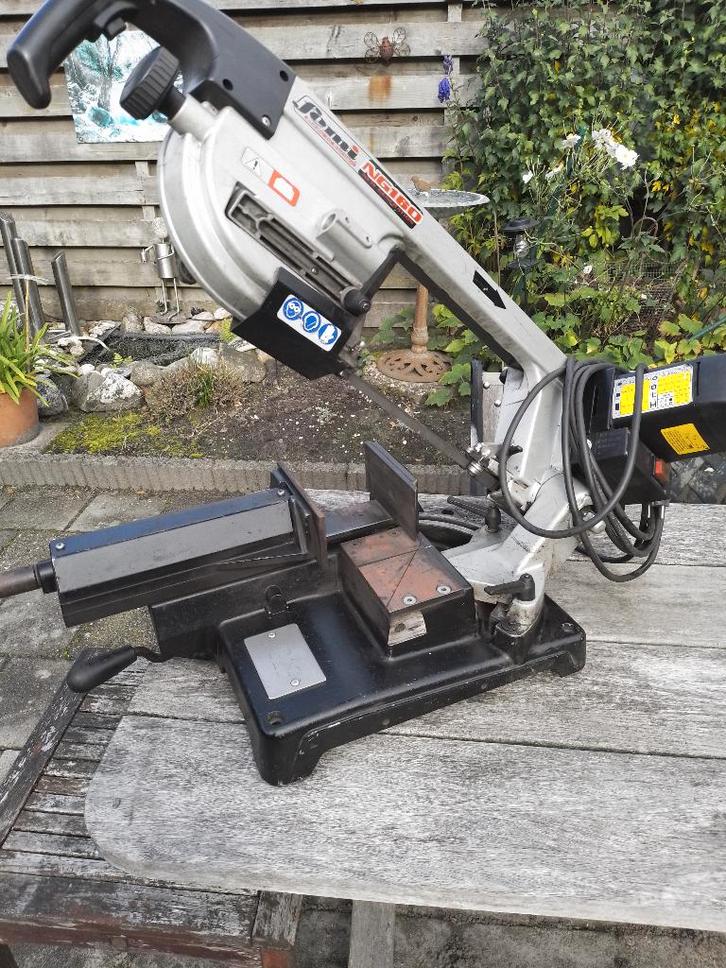Metaalzaag FEMI NG160 lintzaag RVS/Alu/staal bandzaagmachine, Doe-het-zelf en Verbouw, Gereedschap | Zaagmachines, Gebruikt, Lintzaag