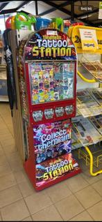 POKEMON Tattoo plaatjes kaartjes Vending station - automaat, Ophalen, Zo goed als nieuw