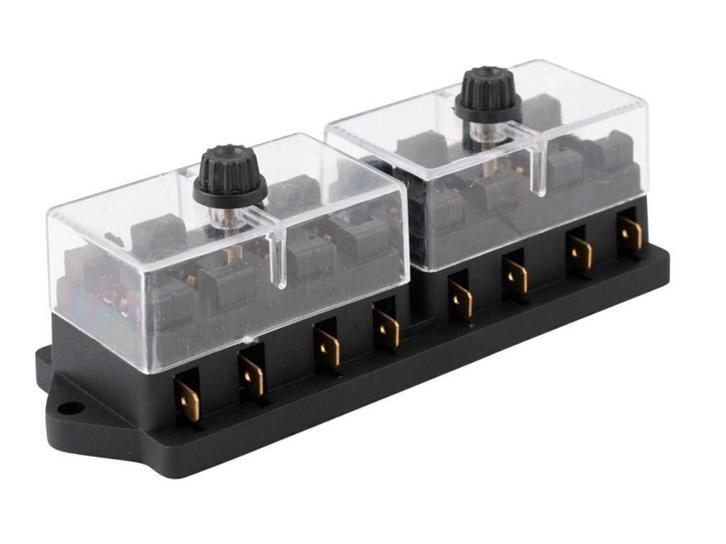 Nieuwe Zekeringkast voor 8 zekeringen, Hobby en Vrije tijd, Elektronica-componenten, Nieuw, Ophalen of Verzenden