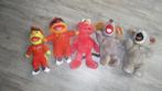 5 LEUKE NETTE SESAMSTRAAT KNUFFELS/POPPEN, Ophalen of Verzenden, Zo goed als nieuw, Overige typen