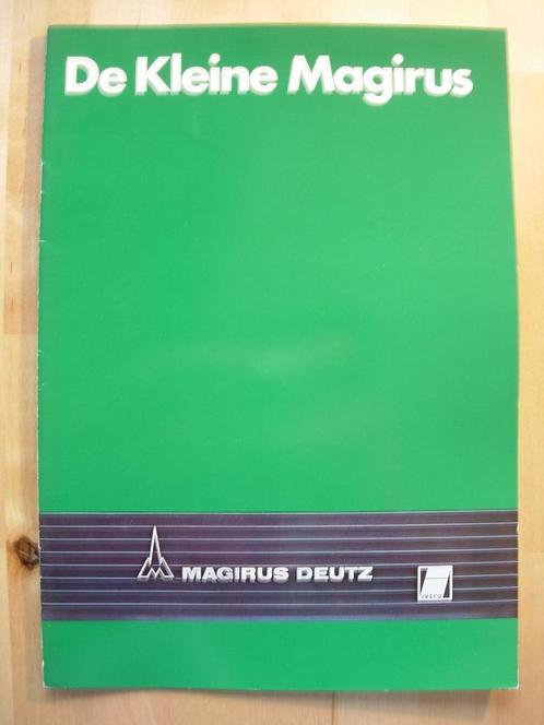 Magirus Deutz Brochure 1980 - De Kleine Magirus – Iveco, Boeken, Auto's | Folders en Tijdschriften, Zo goed als nieuw, Overige merken