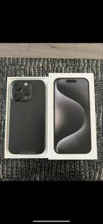 Iphone 15 pro 256GB, Zwart, Zo goed als nieuw, 87 %, Zonder simlock