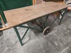 Transportkar 2 stuks, Doe-het-zelf en Verbouw, Transportwagens, 100 liter of meer, Ophalen, Zo goed als nieuw, Transportkar