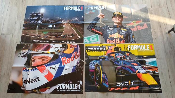 Formule 1 posters, Max Verstappen en meer, Verzamelen, Posters, Sport, A1 t/m A3, Ophalen