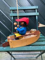 Rookmannetje Visser met Boot Erzgebergte, Ophalen of Verzenden