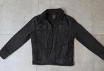 Spijkerjack gevoerd, Kleding | Heren, Jassen | Winter, Ophalen of Verzenden, Gedragen, Maat 48/50 (M), Zwart