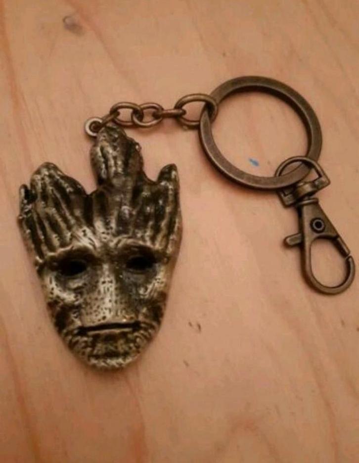 Groot, Guardians of the Galaxy sleutelhanger, Verzamelen, Film en Tv, Nieuw, Film, Gebruiksvoorwerp, Ophalen of Verzenden