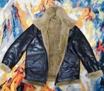 Shearling B3 jas in nieuwstaat, Kleding | Heren, Ophalen of Verzenden, Zo goed als nieuw, Zwart