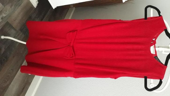 Twinset simona barbieri prachtige rode jurk, Kleding | Dames, Jurken, Zo goed als nieuw, Maat 36 (S), Rood, Boven de knie, Ophalen of Verzenden