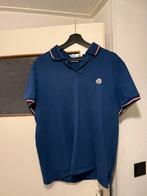 Moncler Polo Blauw - Maat XXL, Ophalen of Verzenden, Overige maten, Blauw