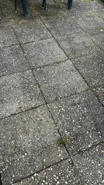 50x50 beton/grindtegels GRATIS, Tuin en Terras, Beton, Gebruikt, Ophalen, Terrastegels
