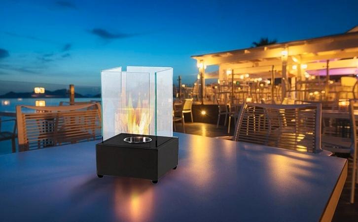 Bio-ethanol tafelhaard ( kubus), Tuin en Terras, Tuinhaarden, Nieuw, Ophalen of Verzenden