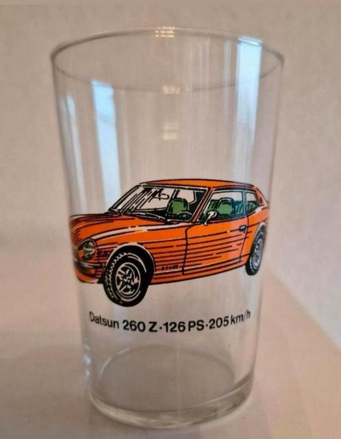 Datsun 260 Z Glas - Vintage Auto Glas, Verzamelen, Glas en Borrelglaasjes, Gebruikt, Ophalen of Verzenden