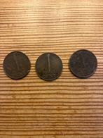 3x 1 Cent 1948 Wilhelmina, Postzegels en Munten, Munten | Nederland, Ophalen of Verzenden, Koningin Wilhelmina, 1 cent, Losse munt