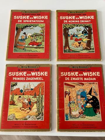 Suske en Wiske - Strip Klassiek (set van 4) beschikbaar voor biedingen