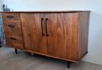 Dressoir Livingfurn Elias, mangohout, Ophalen, 150 tot 200 cm, Zo goed als nieuw, 25 tot 50 cm