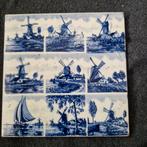 "Delfts Blauw" tegel met Molens, Antiek en Kunst, Antiek | Wandborden en Tegels, Ophalen
