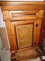 ANTIEK eiken kast 1deur en 2 lade, Huis en Inrichting, Kasten | Overige, Ophalen of Verzenden, Gebruikt
