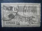 Postzegels Roemenië 1903 postkoets nr. 150 - cw. € 4,00., Ophalen of Verzenden, Overige landen, Gestempeld