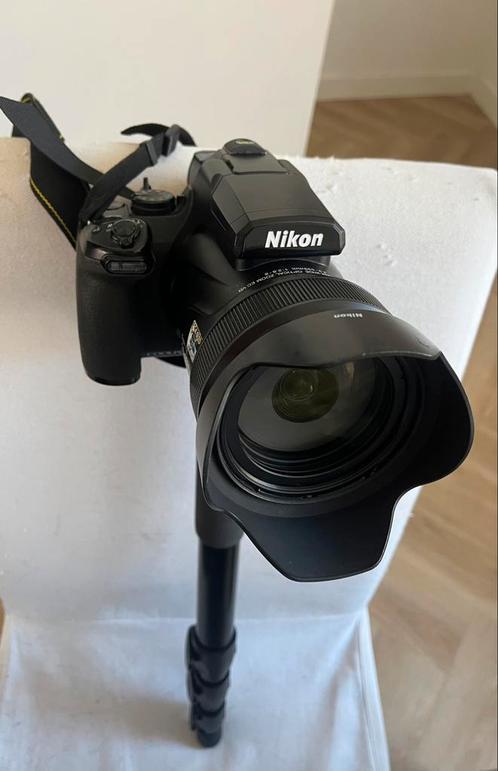 Nikon Coolpix P1000 incl accessoires, Audio, Tv en Foto, Fotocamera's Digitaal, Gebruikt, Compact, Nikon, 8 keer of meer, Ophalen