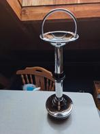 Staande asbak retro chroom, Antiek en Kunst, Ophalen
