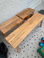 Alleen ophalen! Ikea skogsta bankjes, Ophalen of Verzenden