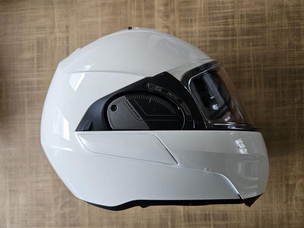 Shark EVO-ES Blank systeemhelm, Motoren, XS, Systeemhelm, Shark, Ophalen of Verzenden