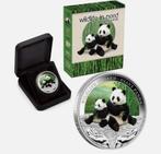 Tuvalu 1 Oz silver GIANT PANDA 2011 - Proof - VERKOCHT, Ophalen of Verzenden, Zilver