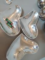 Mooie metalen schaaltjes in hart vorm, Ophalen of Verzenden, Zo goed als nieuw, Rond, Overige materialen