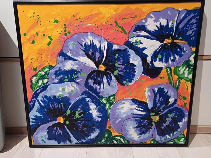 Origineel Roelof hofman schilderij!, Antiek en Kunst, Kunst | Schilderijen | Abstract, Ophalen of Verzenden