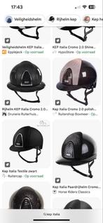 Gezocht kep italia, Dieren en Toebehoren, Paardrijkleding, Ophalen of Verzenden, Dressuur, Cap