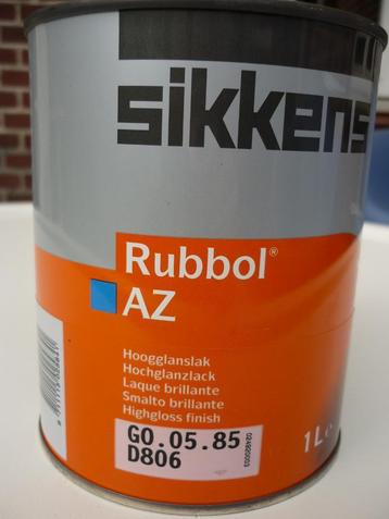 Te koop Sikkens Rubbol AZ hoogglans lak Alkyd beschikbaar voor biedingen