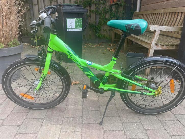 Groene kinderfiets 20 inch, Fietsen en Brommers, Fietsen | Kinderfietsjes, Zo goed als nieuw, 16 tot 20 inch, Ophalen