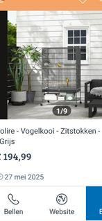 Tekoop volière, Ophalen, Zo goed als nieuw, Overige materialen, Volière