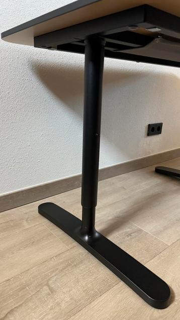Bureau Bekant Ikea zwart, 120x80cm - afbeelding 7