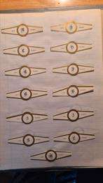 Sigarenbanden Alfabet, Verzamelen, Ophalen, Zo goed als nieuw, Sigarenbandjes