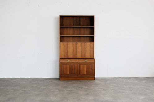 vintage buffetkast | wandkast | jaren 60 | Zweeds, Huis en Inrichting, Kasten | Buffetkasten, Gebruikt, 150 tot 200 cm, 25 tot 50 cm