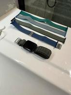 I watch 4 met 5 bandjes. Werkt prima, Gebruikt, Apple Watch ⌚️, Zwart, IOS