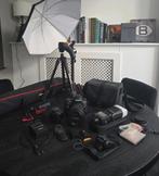 Complete Canon Fullframe Set - 5D Mark IV + lenzen!, Ophalen, Zo goed als nieuw
