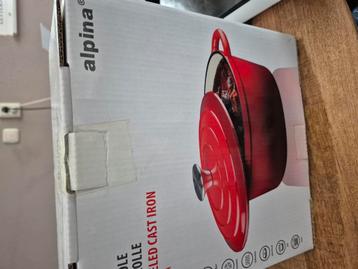 Alpine gietijzeren braadpan 3,8 liter nieuw beschikbaar voor biedingen